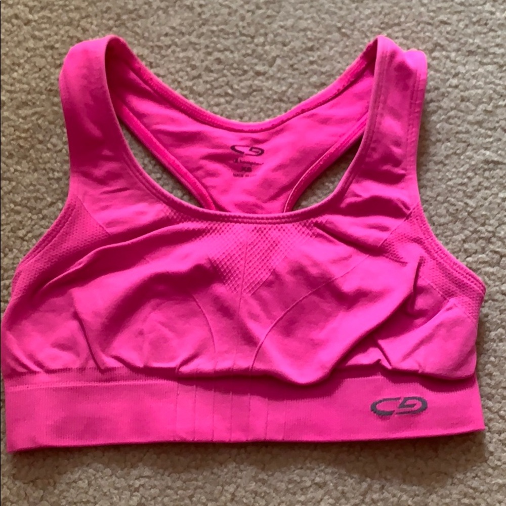 Champion pink sports bra
